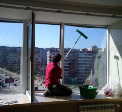 Мытье окон в однокомнатной квартире Буинск